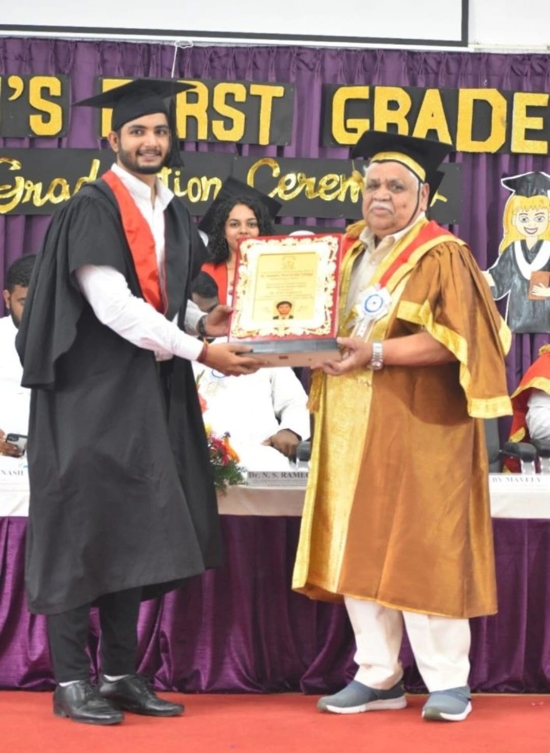 Certificate for Best Outgoing Student